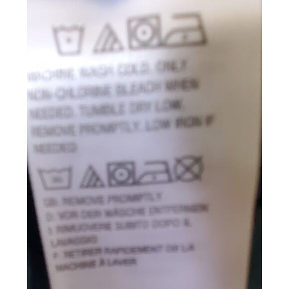 Logo Lavish by Lori Goldstein L Teal Green Tunic Brown Floral Embroidery Lace - Picture 8 of 12